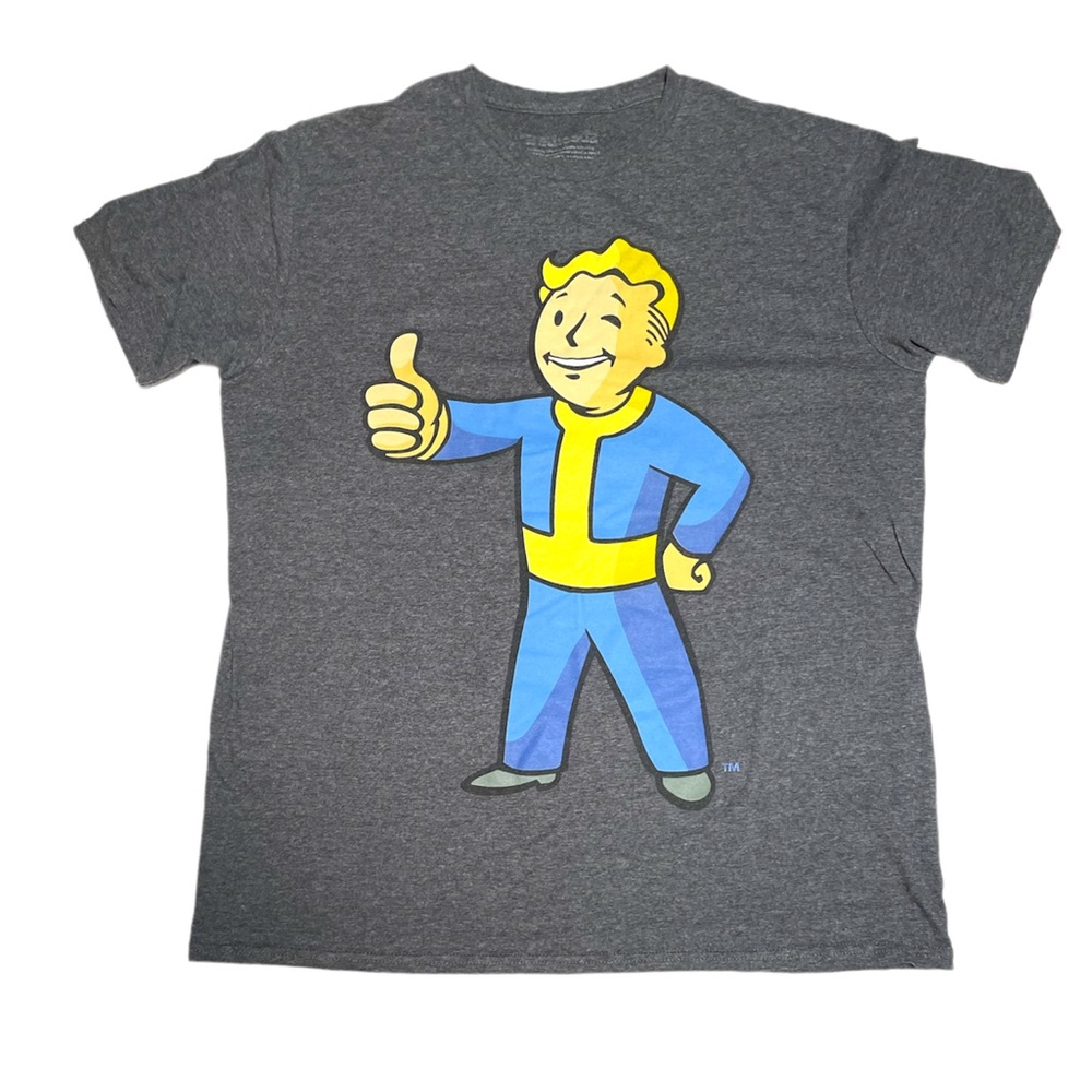 {EXCELLENT} [Fallout] {Grey} [Unisex Short Sleeve T-Shirt] {Medium}